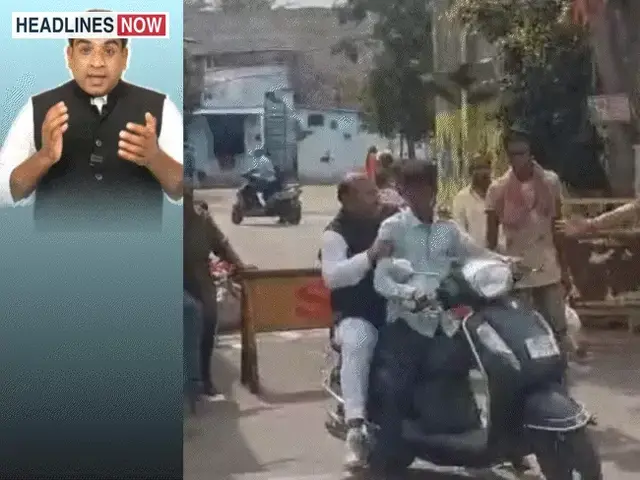 Ladli Behna's plea, minister says send her husband to jail: Officer says on bribe - if someone gives happily I keep it; leader narrowly escapes falling