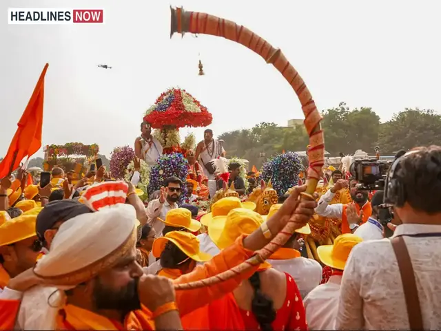 नाशिक-त्र्यंबकेश्वर सिंहस्थ कुंभ मेला आज से शुरू:राष्ट्रपति मुर्मू ध्वज स्तंभ पूजन, ध्वजारोहण में शामिल होंगी; 22 महीने तक चलेगा